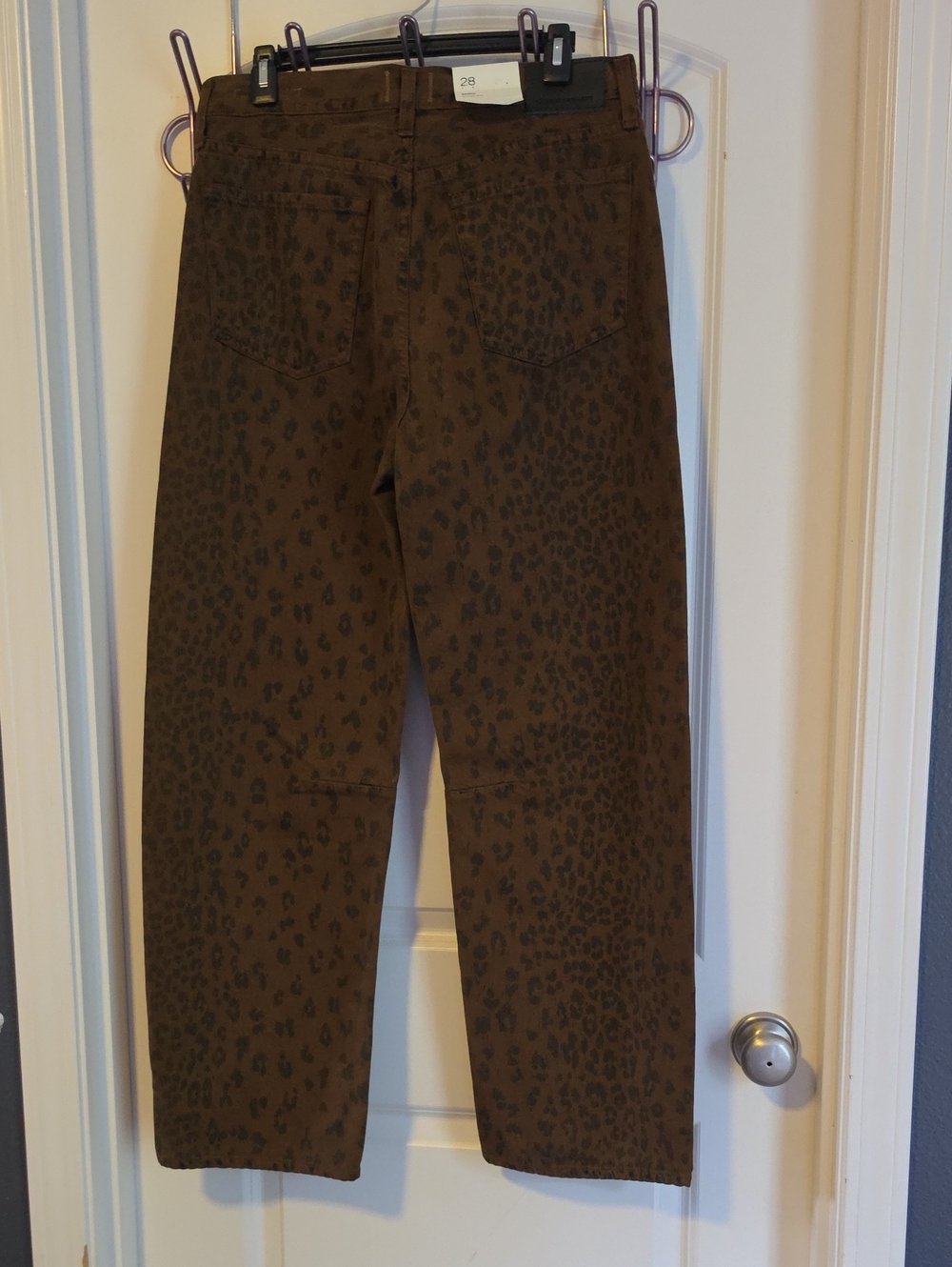 Citizens Of Humanity Miro Jean's In Sepia Cheetah 28 NWT - Picture 11 of 11